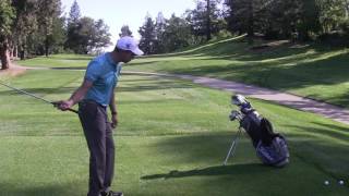 How to grip it to hit it straight