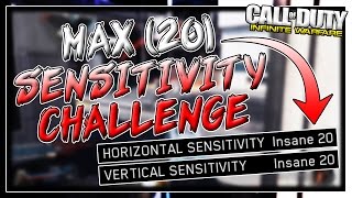 MAX SENSITIVITY CHALLENGE! [Infinite Warfare Sensitivity Challenge]