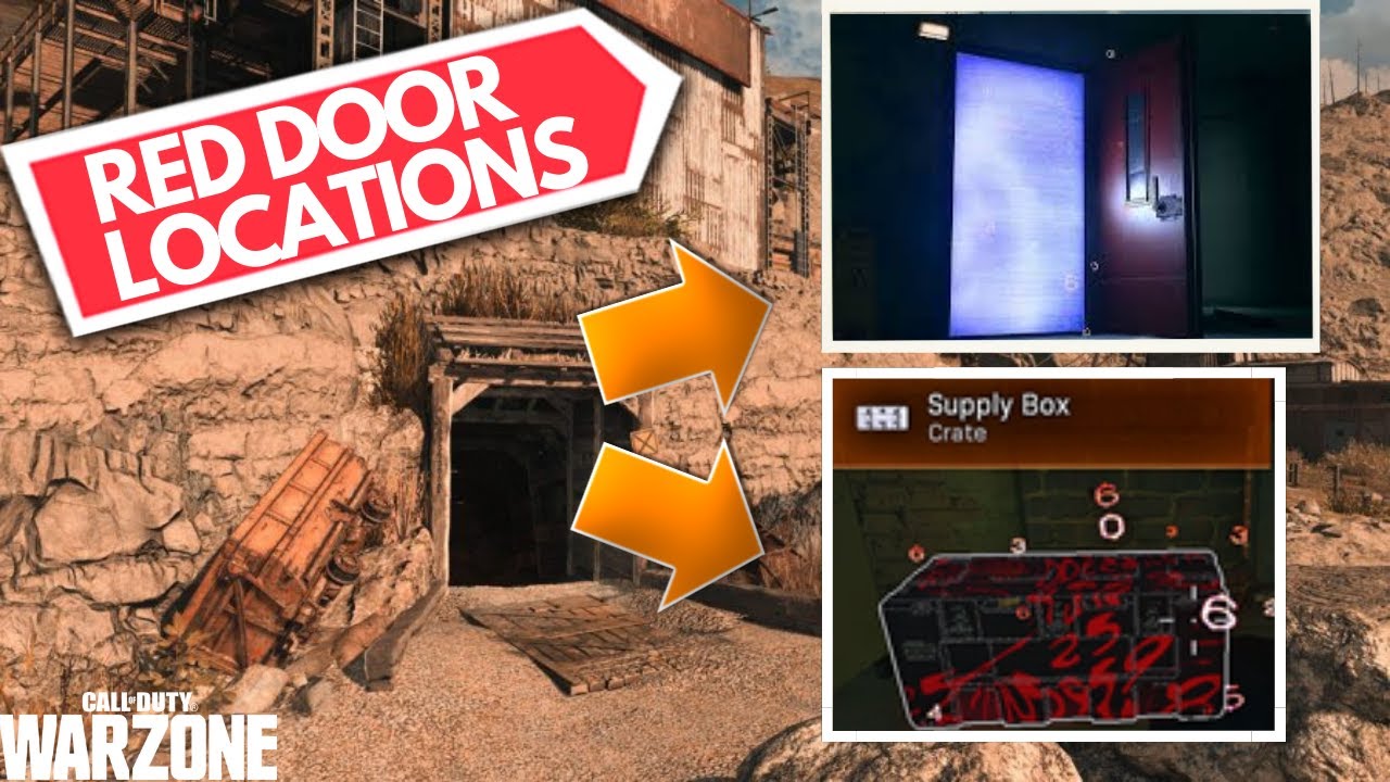 Warzone Old Mine Red Door Locations and How To Use Them (High Tier Loot, Sentry)