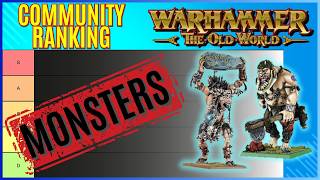 🔴YOUR SAY on the BEST and WORST Monsters in the Old World! 🔴