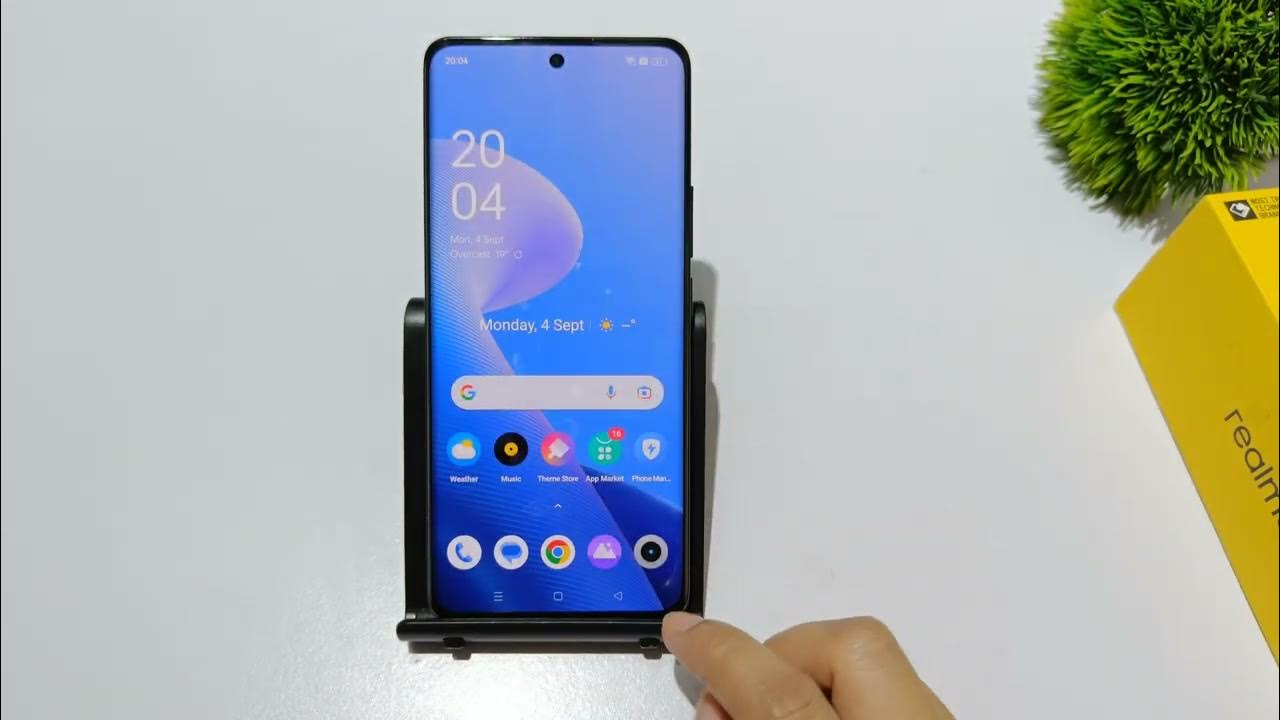 how to set clock on home screen in realme 11 5g realme 11x me home