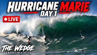 Hurricane Marie - 🔴 LIVE THE WEDGE — NEWPORT BEACH, CA 🌊