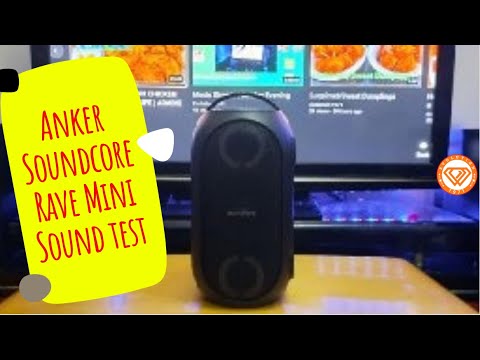 Anker Soundcore Rave Mini Sound test