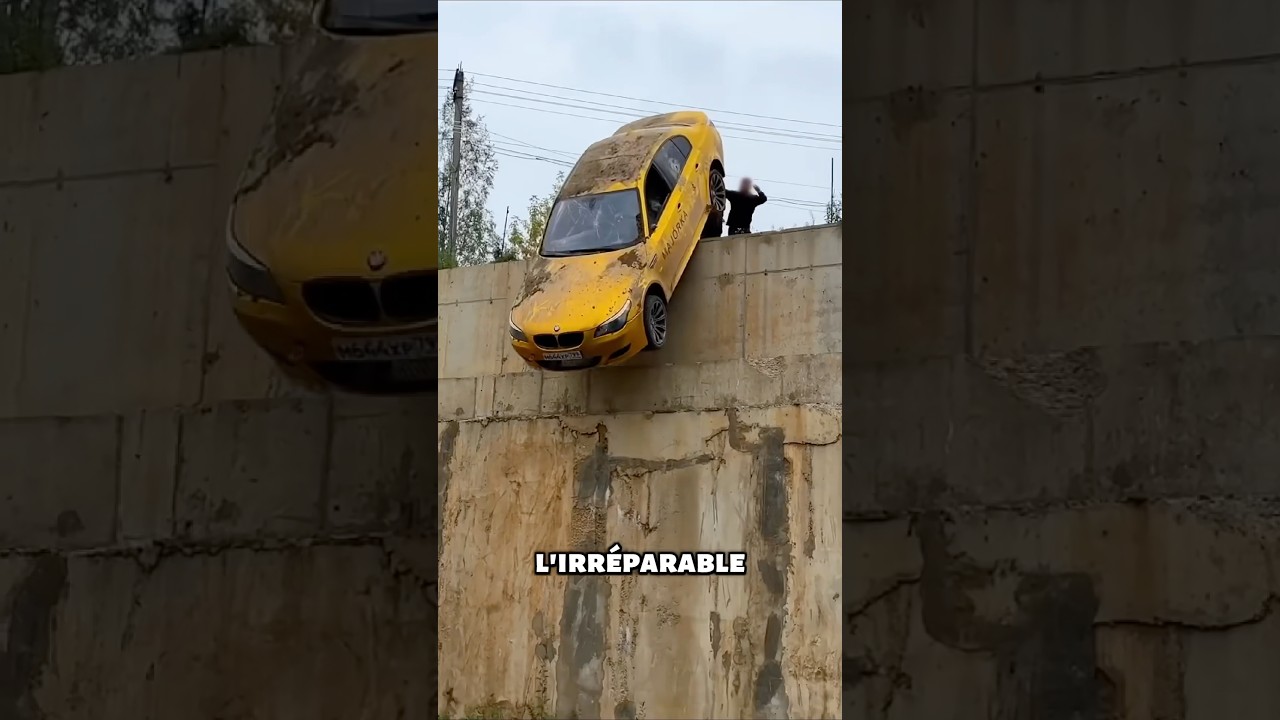 Destruction d&rsquo;une M5 V10 😱