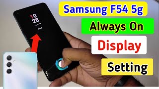 Samsung f54 5g always on display, always on display setting in Samsung f54 5g screenshot 5
