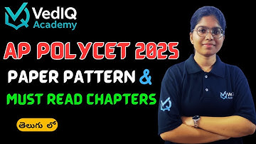 Score High in AP POLYCET 2025: Important Chapters & Paper Pattern | VedIQ Academy ​