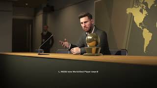Pro Evolution Soccer 2019Messi Wins Ballon Dor