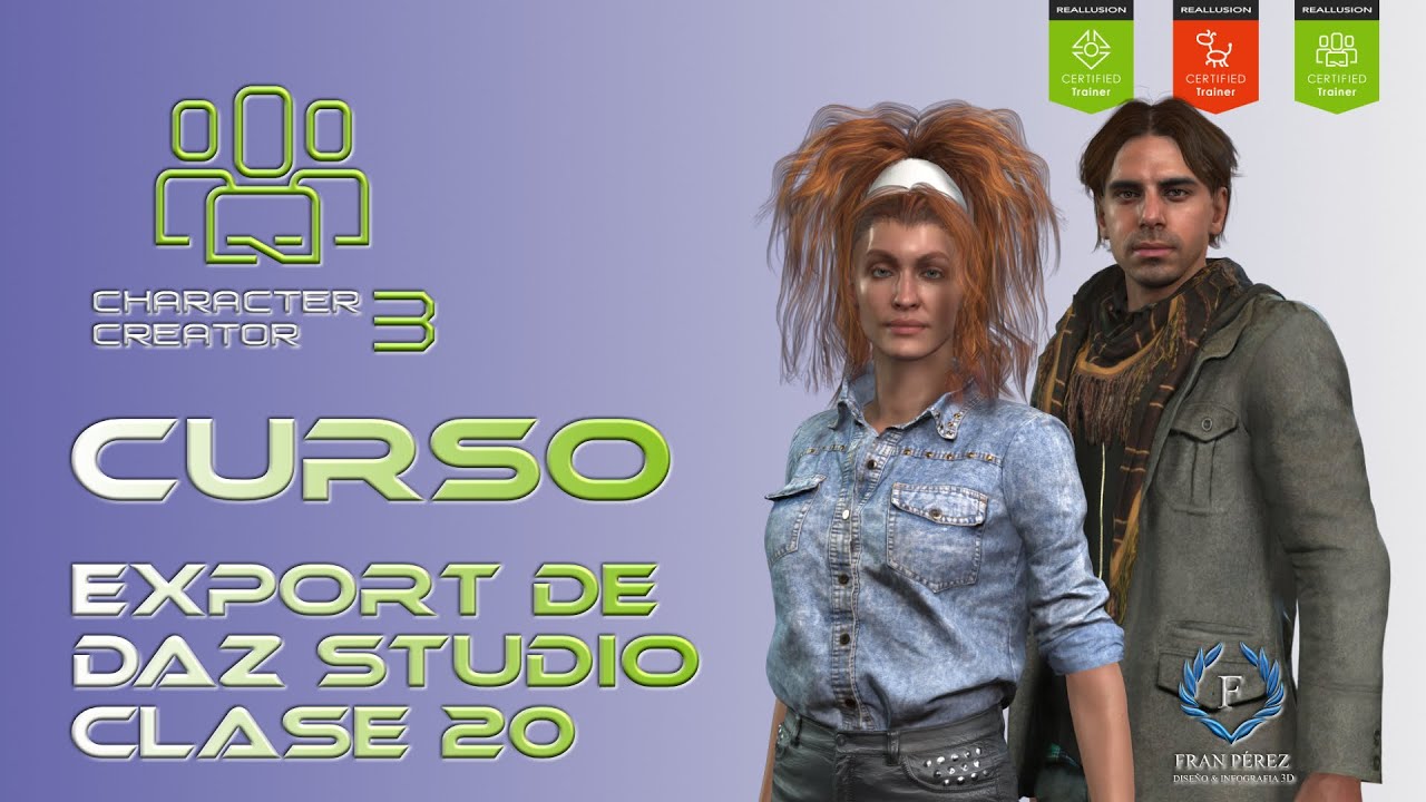 CLASE 20 EXPORTAR DE DAZ STUDIO