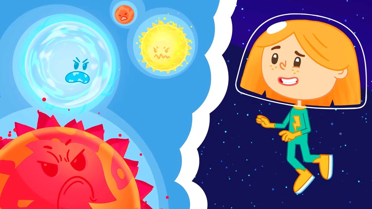 Катя и Эф. Куда-угодно-дверь – Серия 85 — Звёздные истории 🌟 – Образовательный мультик для детей