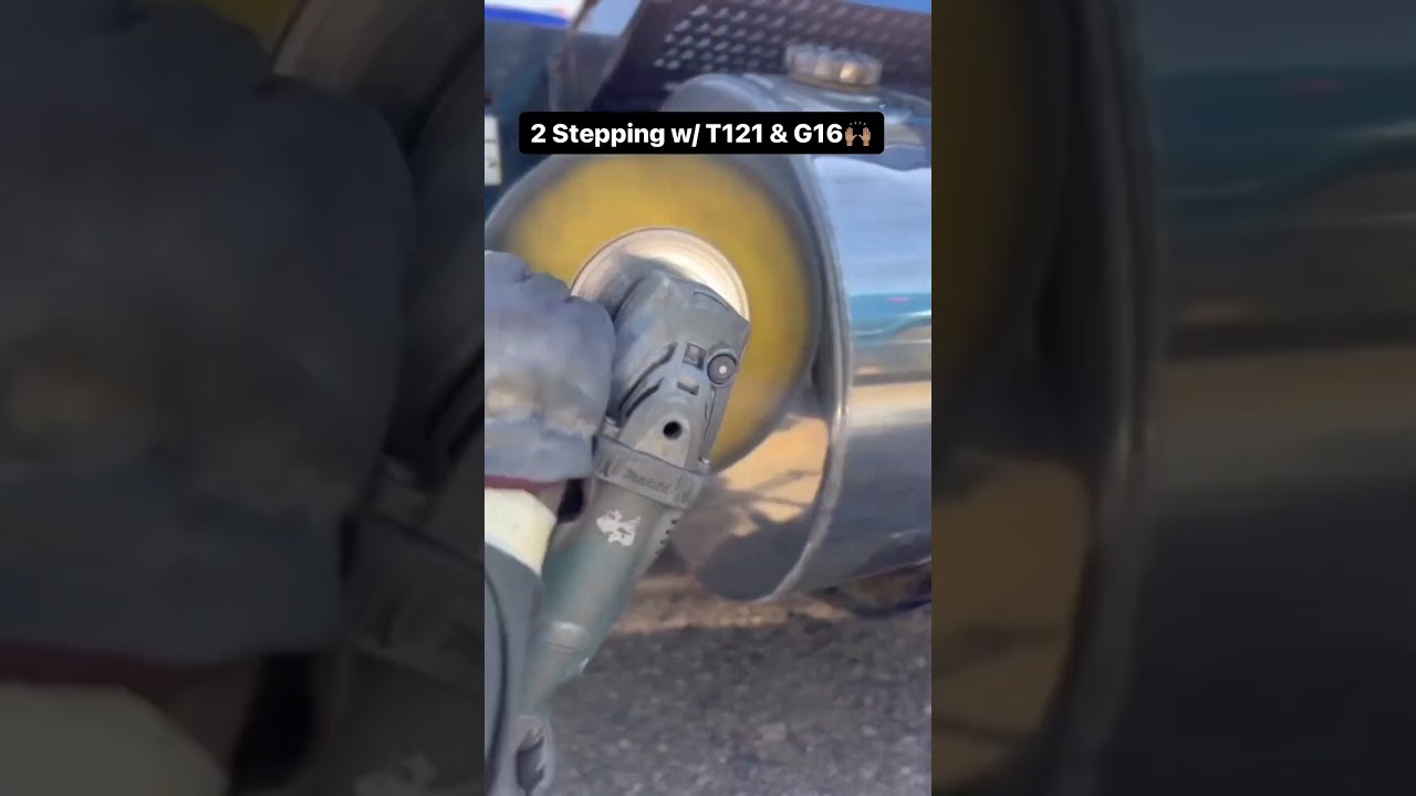 How do you polish aluminum tanks 