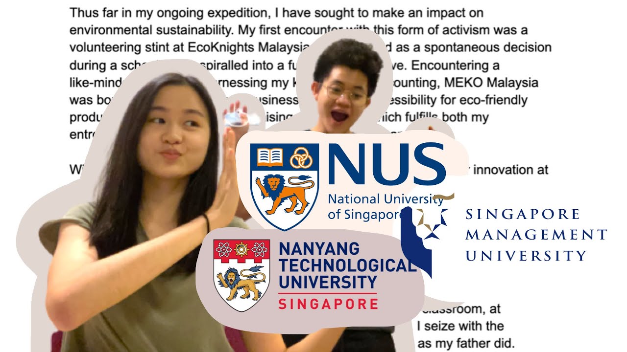 nus personal statement word limit