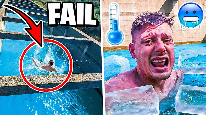 ME CAIGO AL AGUA CONGELADA y ME LLEVA LA CORRIENTE...😨| Parkour Vlog