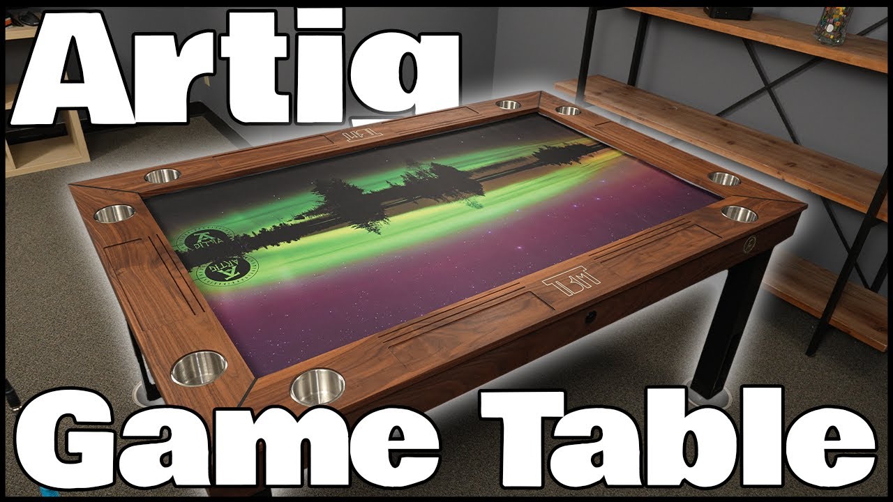 The Artig Board Game Table - YouTube