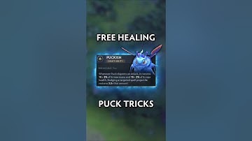 Puck Free Healing Tricks #dota2