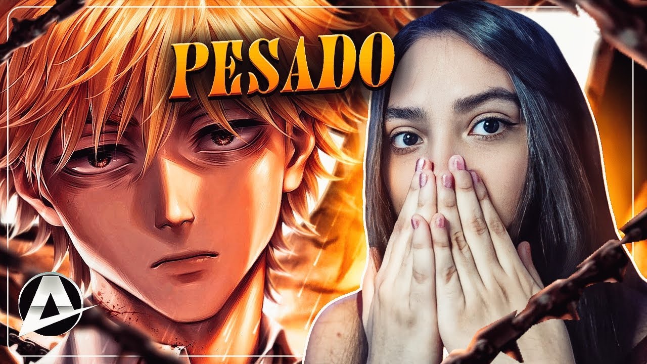(CHOCADA!!) ♪ Desabafo Denji | Cercado por Mortos | AniRap - REACT