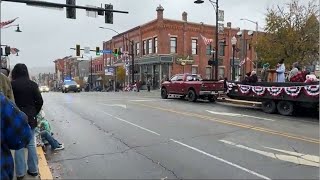 The Veterans Day parade on Main Street in downtown Butler.