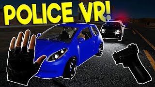 POLICE CHASE SIMULATOR IN VR! - Police Enforcement VR Gameplay - Oculus VR Game screenshot 2