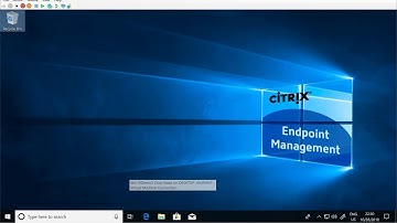 Citrix Endpoint Management Configure Microsoft Outlook by CEM App Config Policy and .admx file