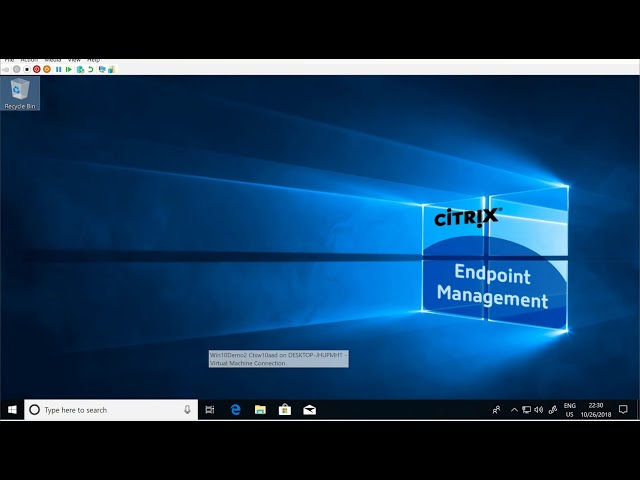 Citrix Endpoint Management Configure Microsoft Outlook by CEM App Config Policy and .admx file