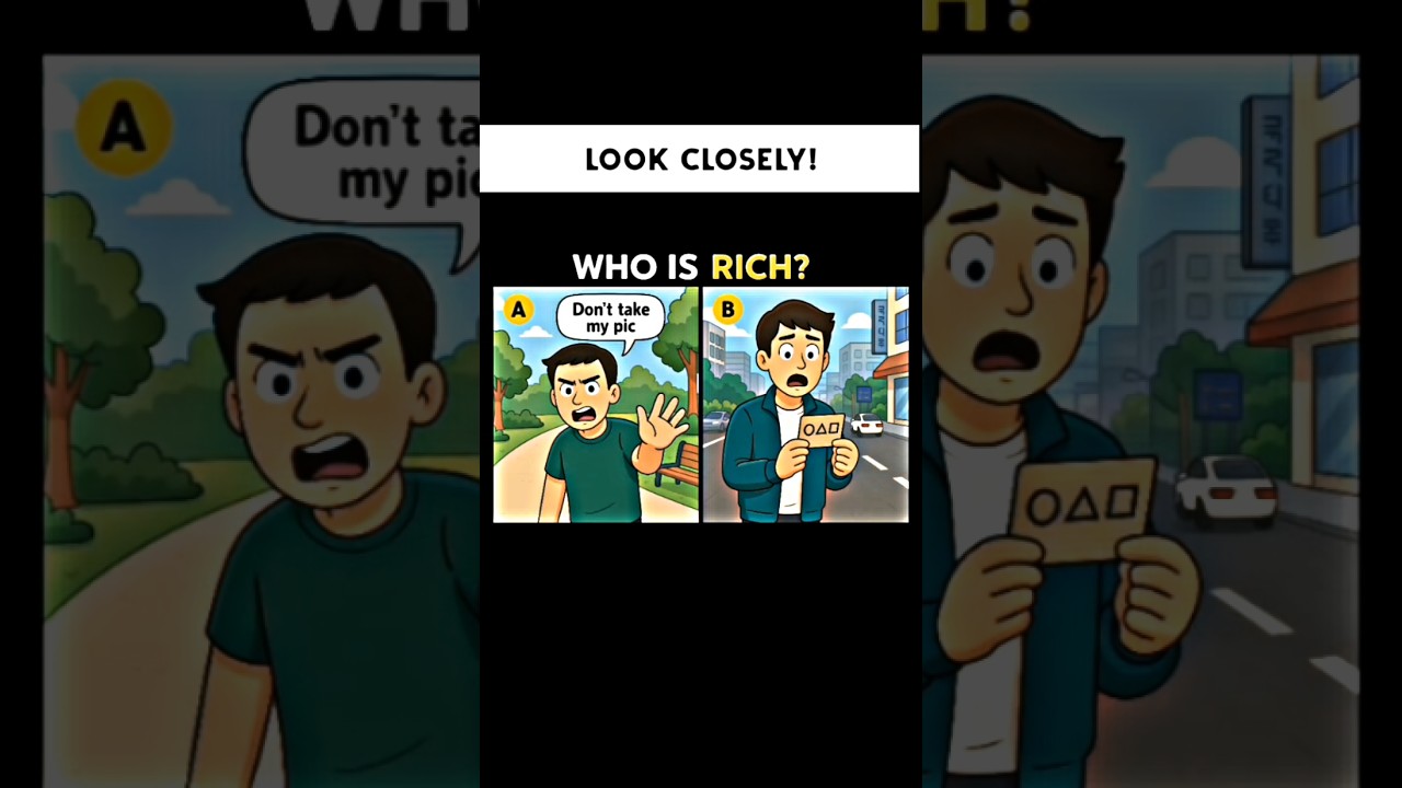 Who is rich? 🤔
