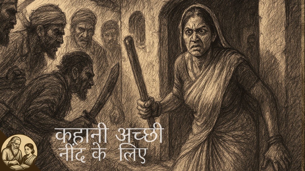 अच्छी नींद के लिए कहानी | चार खूँखार चोरों से काँपता गाँव, पर एक माँ के आँगन ने मौत को भी रुकवा दिया