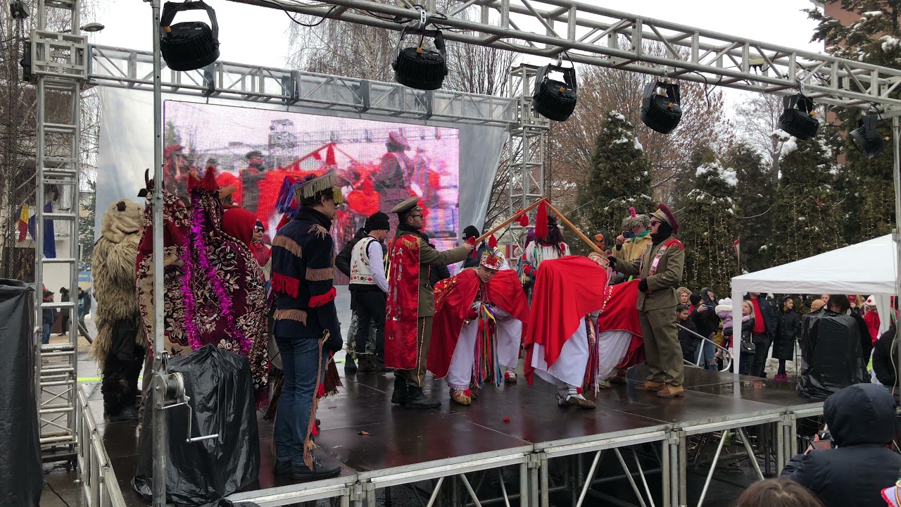 Obicei de Iarnă Știubeni 2022. 4k.