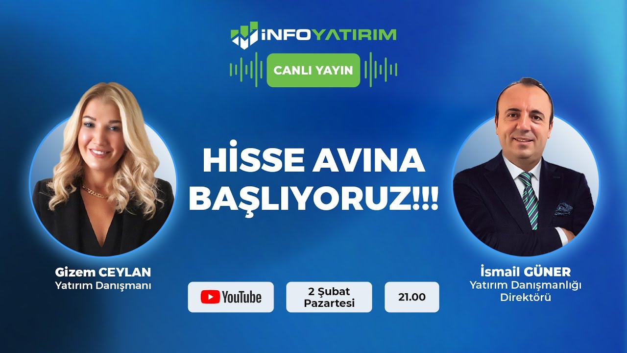 Hisse Avına Başlıyoruz!!! İsmail Güner Yorumluyor | İnfo Yatırım