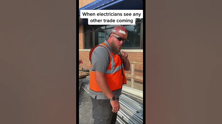 Damn primadonna electricians #bluecollar #shorts #construction #trades #roughiron #jokes #comedy