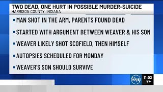 2 dead, 1 injured after believed murder-suicide in Harrison County
