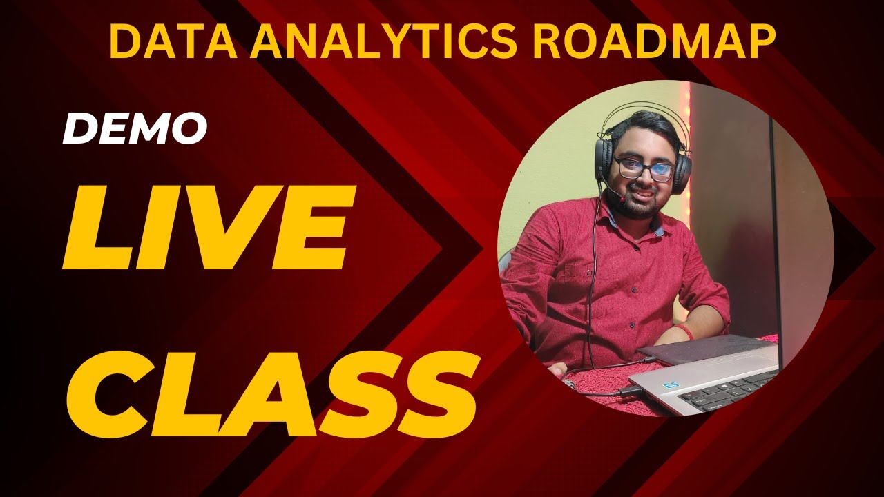 Data analytics roadmap Live class recorded video | Rajdeep Dar ...