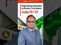 Top Stock Sectors to Watch This Week : July 13–17