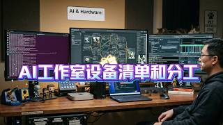 AI博主的硬件设备清单和分工,Hermes,LLM,ComfyUI自动化生产线。在线AI和本地混搭,A卡N卡都有,Mac,Windows,Linux各司其职!