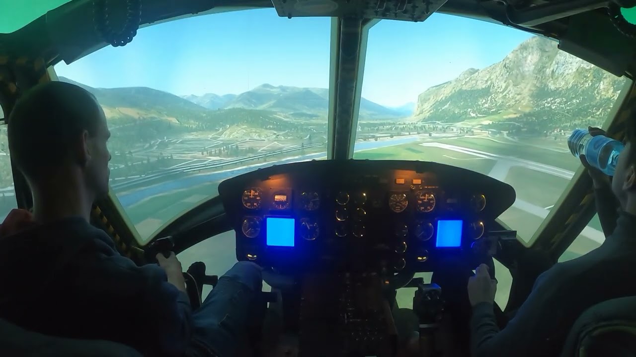 Flugsimulator-ms Mein erstes mal im Heli