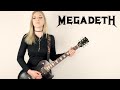 MEGADETH - TORNADO OF SOULS | SUBSCRIBER SPECIAL | Guitar Cover + Solo by Anna Cara