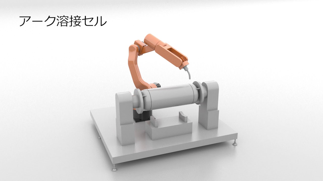 アーク溶接 セル：ロボティクスソリューション：製造ソリューション