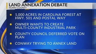 Conway, Horry County hashing out major Carolina Forest annexation plan