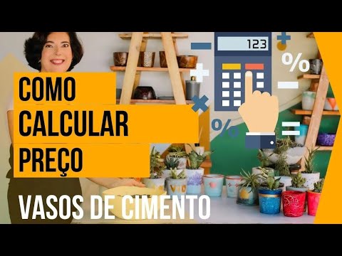 DIY - How to calculate the sales price - Cement vases and other crafts
