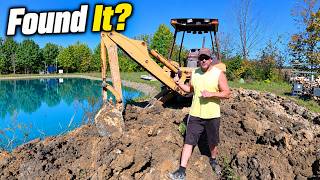 Can This Backhoe Find My Pond Leak?
