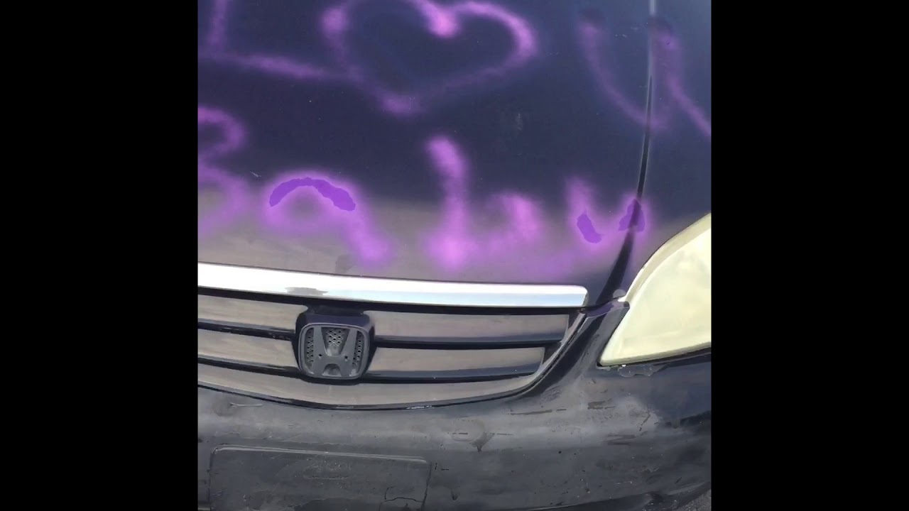 SPRAY PAINT BOYFRIENDS CAR PRANK (FAIL) YouTube