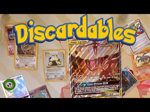Discardables – Storage Tips & My Favorite Pokémon Cards