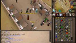 Runescape- King aditya gets 99 attack and trimmed cape