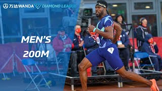 Celebrity Kenneth Bednarek clocks 20.33 in the men's 200m in Gateshead - Wanda Diamond League Wealth