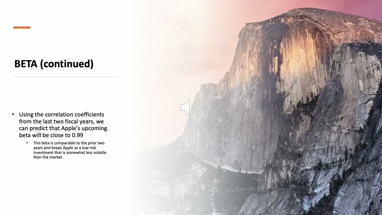 Financial Analysis Presentation Final (Apple INC)