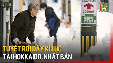 Tuyết rơi dày kỉ lục tại Hokkaido, Nhật Bản | Tin tức | Tin quốc tế