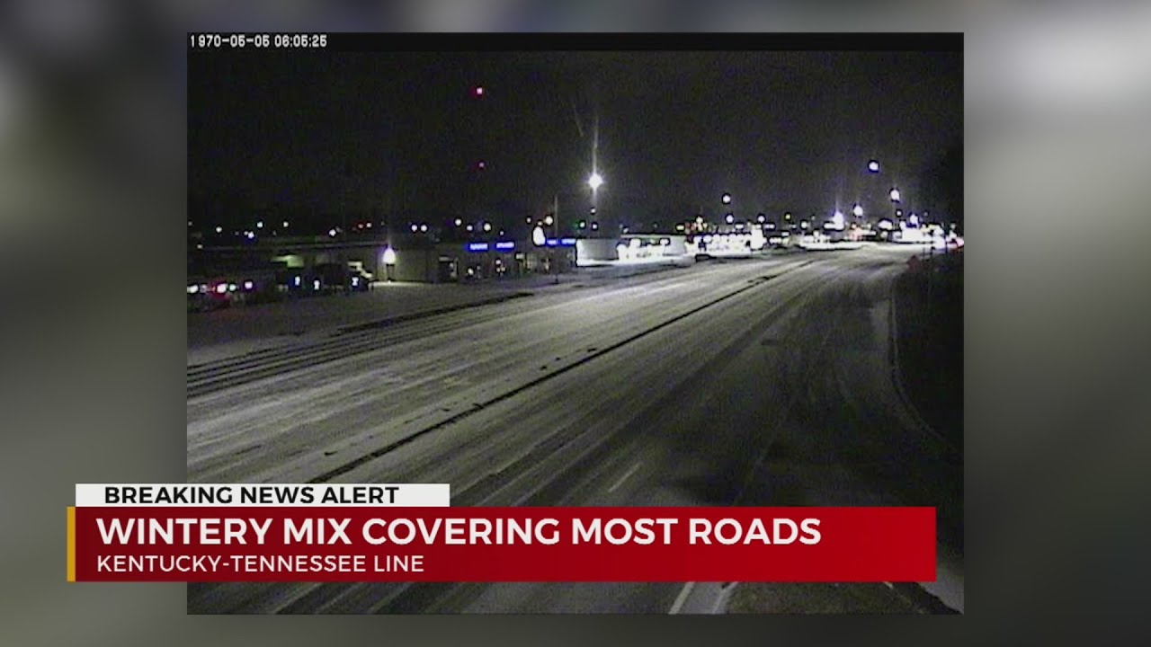 Road conditions across Middle Tennessee - YouTube