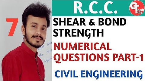 design of shear reinforcement in beam | Numerical Questions | part-1 #RCC | Civil by Gauravsir