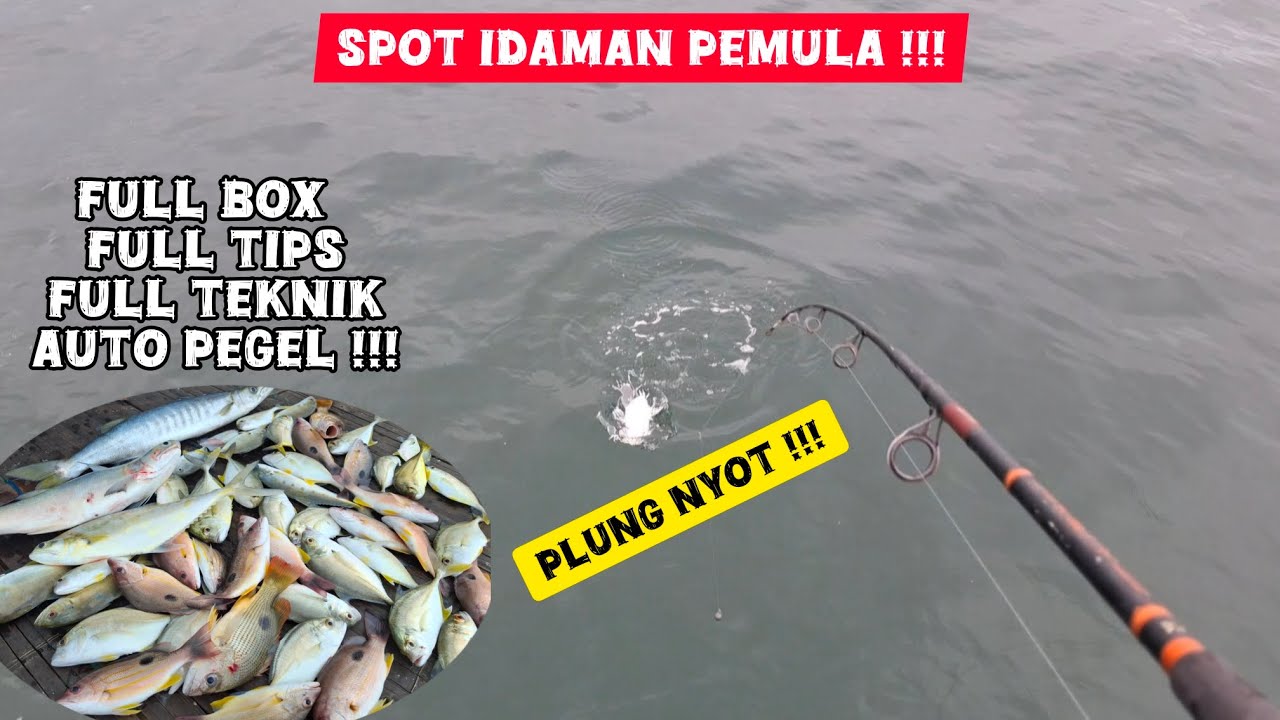 SIAPKAN UMPAN YANG BANYAK KALAU KE BAGAN INI !! BAGAN TANJUNG KAIT BABEH MAMUNG