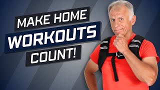 Stay Fit After 50 This Winter! 15 Simple Home Workouts for Cold Days (Weighted Vests?)
