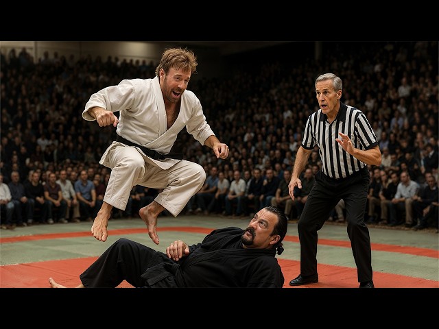 Steven Seagal Calls Chuck Norris 'Just a Movie Cowboy' — Pays for It in the  Ring - YouTube