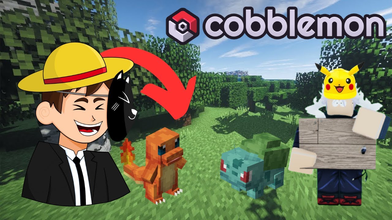 Pokemon no Minecraft é uma experiencia - Cobblemon Ep:1 - YouTube
